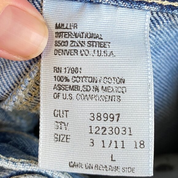 Vintage 90s Rockies Western High Rise Jeans Large - Picture 8 of 9